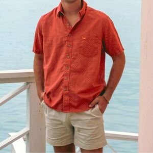 Southern Marsh • Linen Blend Blaise Relaxed Fit Shirt